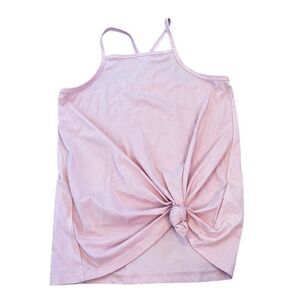 Abercrombie Kids Girls Pink Knot Front Tank Top Size 9-10 Years